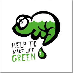 Help To Make It Eco Friendly Posters and Art